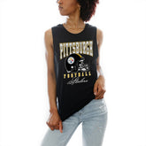 Pittsburgh Steelers Gameday Couture Women's Preseason Opener Racerback Tank Top - Black outlet