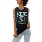 Seattle Seahawks Gameday Couture Women's Preseason Opener Racerback Tank Top - Black sale