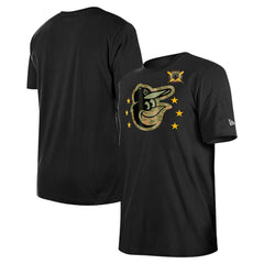 Baltimore Orioles 2024 Armed Forces Day T-Shirt Black