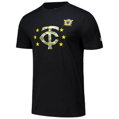 Minnesota Twins 2024 Armed Forces Day T-Shirt Black