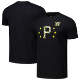 Pittsburgh Pirates 2024 Armed Forces Day T-Shirt Black