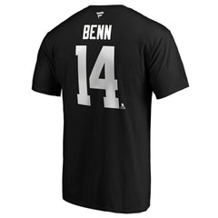 Jamie Benn Dallas Stars Fanatics Authentic Stack Name & Number T-Shirt - Black T-shirts