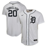 Spencer Torkelson Detroit Tigers Youth Home Game Player Jersey White