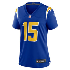 Ladd McConkey Los Angeles Chargers Women's Alternate Game Jersey - Royal discount
