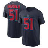 Will Anderson Jr. Houston Texans Name & Number T-Shirt - Navy online