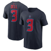 Tank Dell Houston Texans Name & Number T-Shirt - Navy cheap