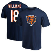 Caleb Williams Chicago Bears Big & Tall Player Name & Number T-Shirt - Navy cheap