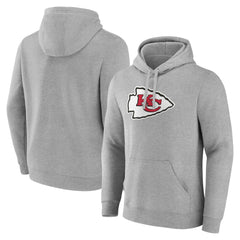 Kansas City Chiefs Deliver Fleece Pullover Hoodie - Heather Gray sale