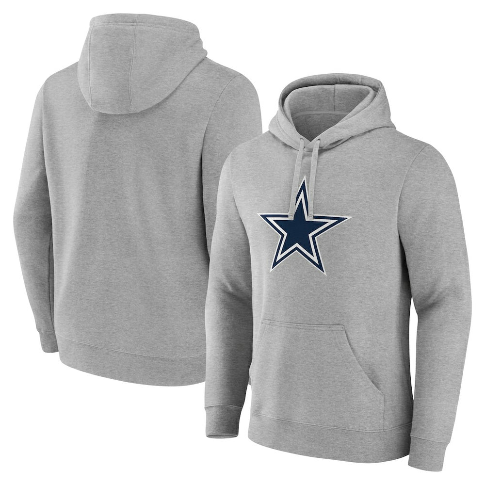 Dallas Cowboys Deliver Fleece Pullover Hoodie - Heather Gray for sale