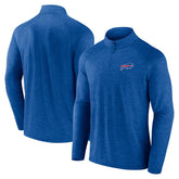 Buffalo Bills Head-to-Head Raglan Quarter-Zip Jacket - Royal cheap