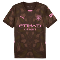 Manchester City 2024/25 Replica Short Sleeve Goalkeeper Jersey - Brown online
