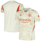 Manchester City 2024/25 Replica Goalkeeper Jersey Discount - White