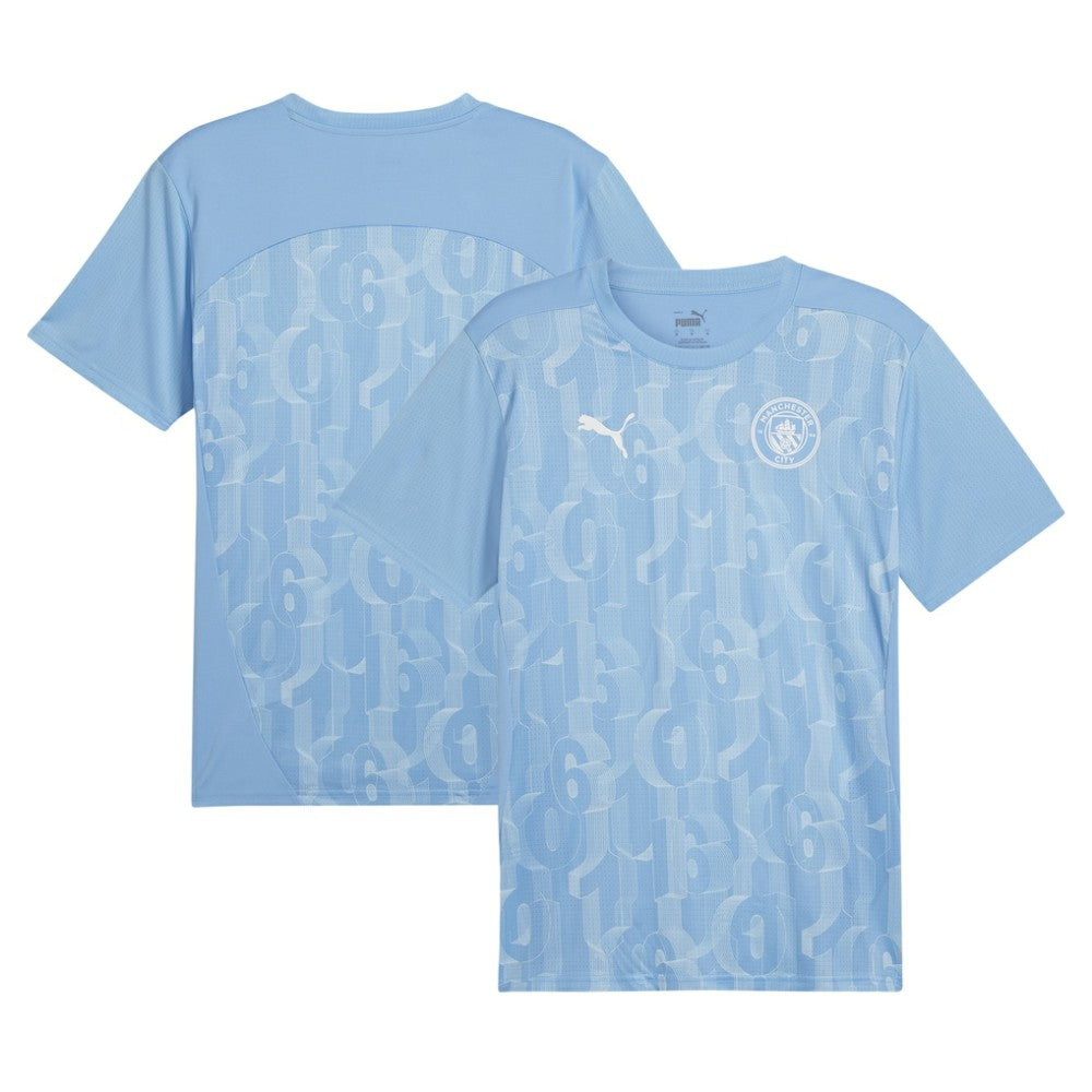 Manchester City 2024/25 Pre-Match Jersey - Light Blue on sale