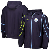 Manchester City 2024/25 Pre-Match Anthem dryCELL Full-Zip Hoodie Jacket Discount - Navy