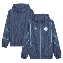 Manchester City 2024/25 Pre-Match Anthem dryCELL Full-Zip Hoodie Jacket - Blue shop