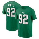 Reggie White Philadelphia Eagles Retired Player Name & Number T-Shirt - Kelly Green for sale