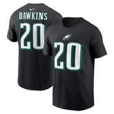 Brian Dawkins Philadelphia Eagles Retired Player Name & Number T-Shirt - Black on sale