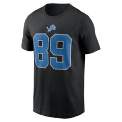 Dan Campbell Detroit Lions Retired Player Name & Number T-Shirt - Black sale