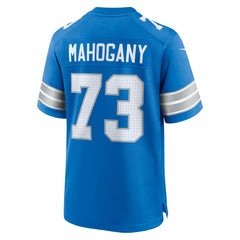 Christian Mahogany Detroit Lions Team Game Jersey - Blue sale
