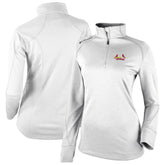St. Louis Cardinals Women's Cooperstown Collection Shotgun 2.0 Omni-Wick Quarter-Zip Top - White