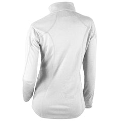 Los Angeles Dodgers Women's Cooperstown Collection Shotgun 2.0 Omni-Wick Quarter-Zip Top - White