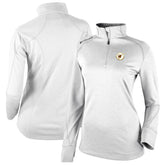 San Diego Padres Women's Cooperstown Collection Shotgun 2.0 Omni-Wick Quarter-Zip Top - White