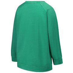 Philadelphia Eagles Profile Women's Plus Size Acid Wash Raglan Sweatshirt - Kelly Green cheap