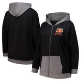 Cincinnati Bengals Women's Hit It Full-Zip Hoodie - Black outlet
