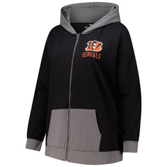 Cincinnati Bengals Women's Hit It Full-Zip Hoodie - Black outlet