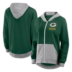 Green Bay Packers Women's Hit It Full-Zip Hoodie - Green on sale