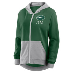New York Jets Women's Hit It Full-Zip Hoodie - Green sale