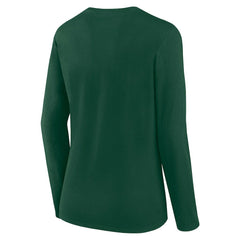 Green Bay Packers Women's Long Sleeve Scoop Neck T-Shirt - Green on sale