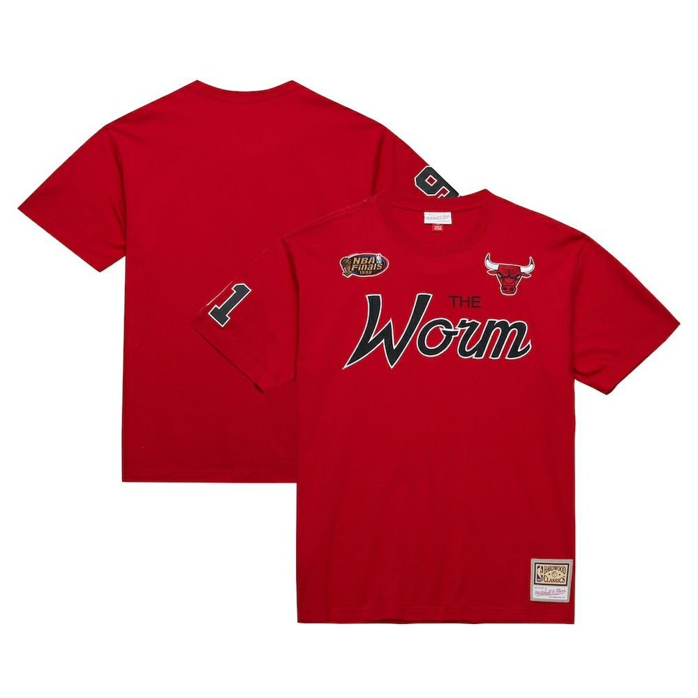 Dennis Rodman Chicago Bulls Premium Nickname T-Shirt sale - Red sale