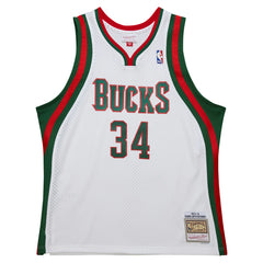 Giannis Antetokounmpo Milwaukee Bucks 2013/14 Hardwood Classics Swingman Jersey - White sale