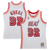Shaquille O'Neal Miami Heat 2007/08 Hardwood Classics Swingman Jersey - White discount