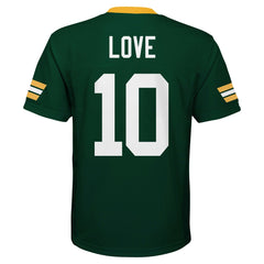 Jordan Love Green Bay Packers Youth Replica Player Jersey - Green for sale