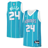 Brandon Miller Charlotte Hornets Youth Swingman Jersey - Icon Edition - Teal shop