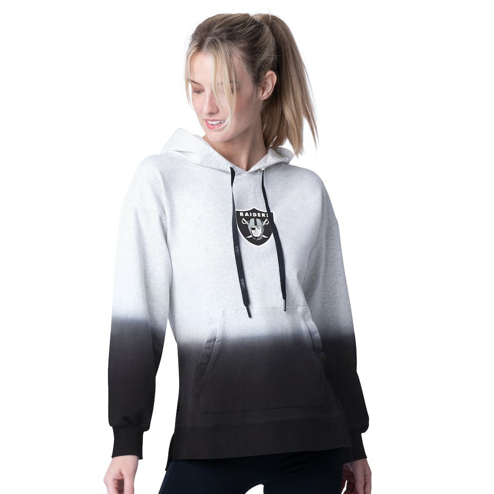 Las Vegas Raiders MSX by Michael Strahan Women's Daniela Pullover Hoodie - Black sale