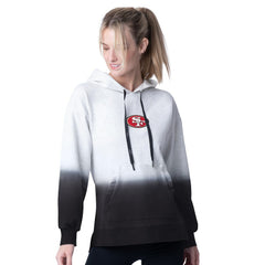 San Francisco 49ers MSX by Michael Strahan Women's Daniela Pullover Hoodie - Black discount
