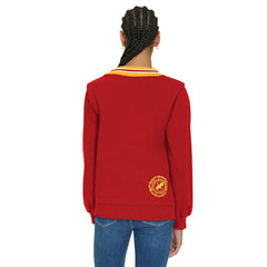 Kansas City Chiefs Tommy Hilfiger Women's Alice V-Neck Pullover Sweatshirt - Red sale