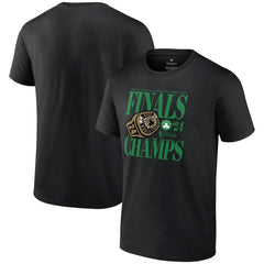 Boston Celtics 2024 NBA Finals Champions Ball Screen Ring T-Shirt - Black on sale