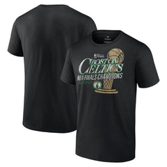 Boston Celtics 2024 NBA Finals Champions Fast Break Finish Trophy T-Shirt - Black shop