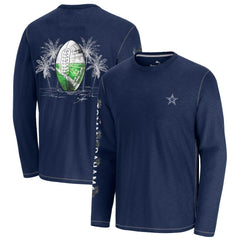 Dallas Cowboys Oasis Endzone Lux Long Sleeve T-Shirt - Blue for sale