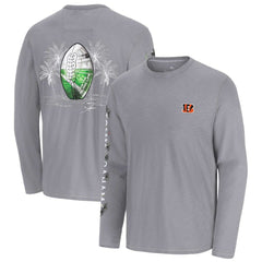 Cincinnati Bengals Oasis Endzone Lux Long Sleeve T-Shirt - Gray online