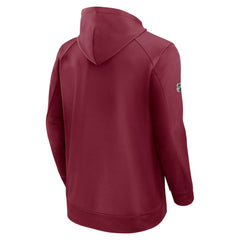 Colorado Avalanche Fanatics Authentic Pro Big & Tall Pullover Hoodie - Burgundy Hoodies