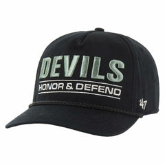 New Jersey Devils '47 OHT Military Appreciation Homeland Honor and Defend Hitch Adjustable Hat - Black Jerseys