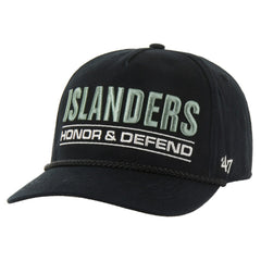 New York Islanders '47 OHT Military Appreciation Homeland Honor and Defend Hitch Adjustable Hat - Black Hats