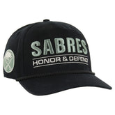 Buffalo Sabres '47 OHT Military Appreciation Homeland Honor and Defend Hitch Adjustable Hat - Black Hats
