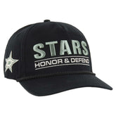 Dallas Stars '47 OHT Military Appreciation Homeland Honor and Defend Hitch Adjustable Hat - Black Hats