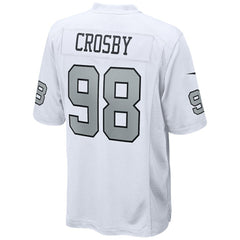 Maxx Crosby Las Vegas Raiders Alternate Game Jersey - White sale